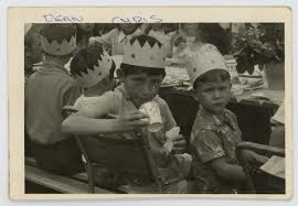 The investiture of The Prince of Wales party, Dart Road. 1969