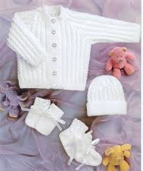 Baby Knitting Pattern Pdf Newborn Cardigan Hat Mittens And Etsy In 2021 Baby Girl Knitting Patterns Baby Knitting Patterns Free Baby Cardigan Knitting Pattern Free