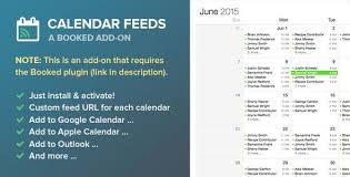 Booked Calendar Feeds Add On Add Ons Download Free Webmaster Download Center Free