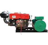 [Hot Item] 8kw 10kw 12kw 15kw 20kw 24kw 220/380V 3 Phase 15kw Air Cooled  Single Cylinder Changfa Diesel Engine Generator with Radiator