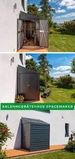 Anlehngeratehaus Spacemaker Geratehaus Garten Aufbewahrung Garten Garten Kaufen