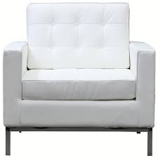 Pin By Absolutelytara On Ancestral Home White Leather Sofas White Leather Chair Loft Leather Armchair