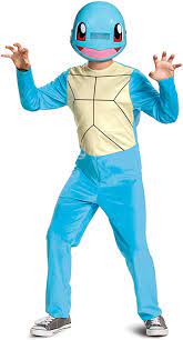 Amazon Com Child Pokemon Classic Squirtle Costume Clothing Shoes Jewelry