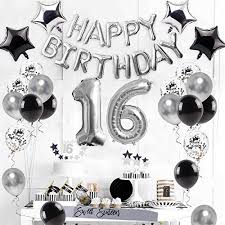 Fruit leather wings, marshmallow claws, and candy scales finish this mythical creature. 16th Birthday Decorations Supplies Silver Sweet Silver 16 Birthday Party Number 16 Balloon Happy Birthday Banner Cake Topper Latex Confetti Balloon Star Balloon Sash For Boy Girl 16 Years Old Pricepulse