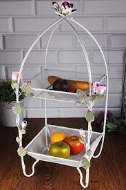 Ferforje Gullu Iki Katli Buyuk Meyvelik 30 X 30 X 70 Cm M34 Aks75 830 Urunler Neseli Trendler