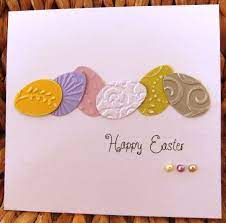 Adhere to the bottom edge of card. This That And Everything Inbetween Easter Cards Handmade Easter Cards Cards Handmade