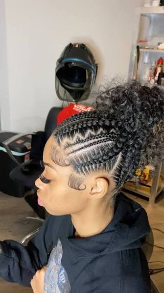 Black Braided Ponytail Styles