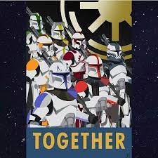 Clone Troopers Legions Leaders Captain Credit Thouless Art Legions Clonewars Starwars Starwarsclonewars Clonetrooper Jedi Star Wars Cartoon Star Wars Poster Star Wars Gifts
