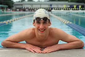 #michael phelps #katie ledecky #i mean phelps is goat #but ledecky performed a hella lot better than him that night #olympics. On This Date 15 Year Old Michael Phelps Sets First World Record