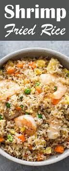 Classic Shrimp Fried Rice With Fresh Shrimp Rice Green Onions Peas Carrots And Sesame Oil The Secr Shrimp Fried Rice Shrimp Fried Rice Recipe Fried Rice