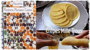 Recette Crepes Mille Trous Ou Baghrir Monsieur Cuisine Thermomix Blender Youtube