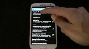 Samsung Galaxy 3s Eigene Nummer Senden Einstellung Youtube