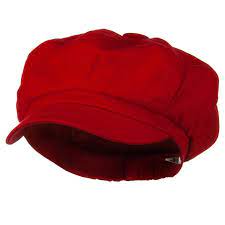 Big Size Cotton Newsboy Hat Red For Big Head Ct1172v56kb News Boy Hat Newsboy Hat Women Newsboy Cap