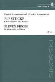 Having a set of related colors can be useful if. 11 Stucke Fur Violoncello Und Klavier Von Dmitri Schostakowitsch Im Stretta Noten Shop Kaufen