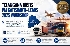 🚛 Southern India Pushes Logistics Growth! Telangana hosts the PM GatiShakti –LEADS 2025 Workshop in Hyderabad, bringing southern states together for smarter infrastructure and seamless logistics. 🇮🇳 #PMGatiShakti #LEADS2025 #Telangana #Logistics ...