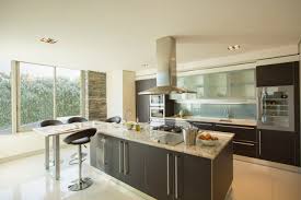 There's just one key difference, the venting. Modern Kitchen Island With Sink Novocom Top
