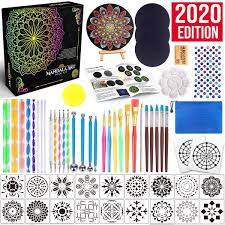 Mandala Dotting Tool Kit Spotlight Brrino Online Store Drawing Kits Dot Painting Tools Mandala Dots