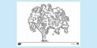 Eve was tempted first and then asked adam to try the fruit too. Printable Apple Tree Colouring Page Creative Resource