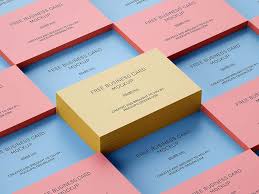 All the realistic business card templates is in psd format. Free Stacked Business Cards Mockup Mockuptree