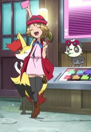 Serena Pokemon X Y Pokemon Heroes Pokemon Ash And Serena Pokemon Kalos