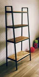 Très satisfaitedgi_nettrès heureuse de l'achat de cette étagère qui a un look contemporain et industriel.5. Wal Mart Has This But Not With Wood Ikea Lerberg Hacks Ikea Decoration Maison Relooking Meuble