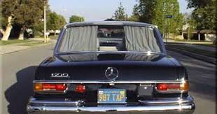 Maroon Sedan Rear Window Mercedes 600 Mercedes Benz Classic Mercedes W123