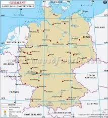Maybe you would like to learn more about one of these? Germany Latitude And Longitude Map