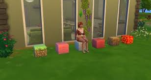 How to install mc command center · download the mod you want . Minecraft Block Pouf By Jessiuss At Mod The Sims Sims 4 Updates