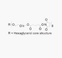 8arm PEG Succinimidyl Glutarate (hexaglycerol)