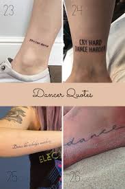 There are a ton of dance tattoos that are awesome. 30 Beautiful Dance Tattoo Ideas Dancers Will Love Tattooglee