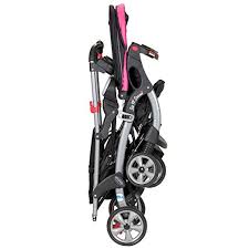 Carrinho De Bebe Baby Trend Sit N Stand Ultra Stroller Bubble Gum Bebe Importados Miami