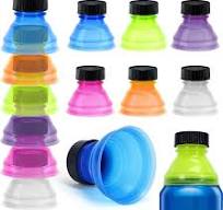 12 Pack Can Covers,Reusable Pop Can Bottle Tops Lids for Soda Carbonated  Drink Beer Energy Drinks Juice Seltzer,Picnic Beach Gathering Party ...