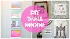 Maybe you would like to learn more about one of these? Diy Wall Decor Easy Cheap Youtube