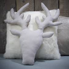 Mon Coussin Cerf Coussin Cerf Coussins De Noel Coussin