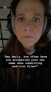 Some days I go by Emiky Wold, Emily Wld, or even Emil Wol. , IYKYK.,  #voiceover #voiceactor #fablehound