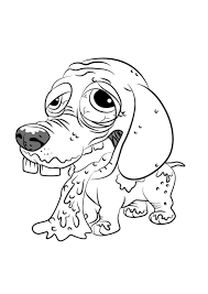 They're great for all ages. Barfing Beagle Ugglys Pet Shop Coloring Page Free Printable Coloring Pages For Kids