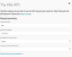Send Invites With Google Calendar Api Stack Overflow