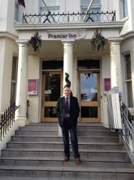 Premier inn london kensington (olympia). Outside The Hotel Picture Of Premier Inn London Kensington Olympia Hotel Tripadvisor