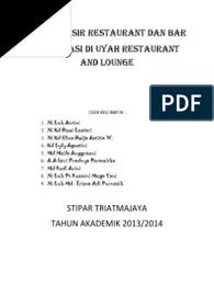 Seorang cashier bertanggung jawab untuk mencatat tamu yang. Tugas Kasir Restaurant Dan Bar