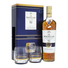 Macallan 12 Year Old Double Cask 2 Glasses Gift Pack Gift Ideas From The Whisky World Uk