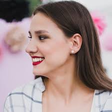 BURLAP LIFE Freshwater Round Pearl Earrings Stud-Gexworldwide.com