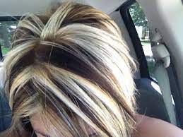 There are caramel and blonde highlights mixed. Pin By Brandie S On Pics Hair Color Highlights Balayage Hair Hair Styles