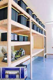 Garage Storage Cabinets Lowes And Garage Storage Ideas Homebase Garageshelving Garage Storage Shelves Diy Storage Shelves Garage Shelving
