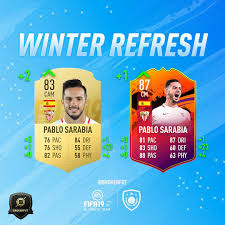 Psg should be able to get through against atlanta so he'll at least rise to 95. Brokerfut Not A Fifa 20 Trader On Twitter Pablo Sarabia Winter Refresh Prediction Based On Offline Mode Upgrades Winterrefresh Fifa19
