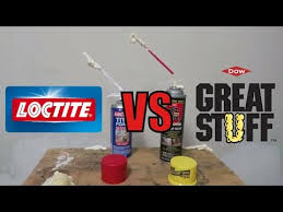 There are several alternatives when looking for a foam sealant that is intended for wet areas. Loctite Vs Great Stuff Expanding Foam Youtube