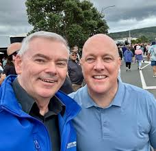 So good having Christopher Luxon at Beach Hop. His first time experiencing  all that is so fantastic about Beach Hop and that makes it so special.