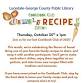 Cookbook Club: Family Recipe Edition - Lucedale-George County Library, 507 Oak St Event Image
