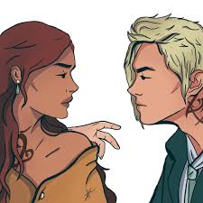 I thought I would never see you again,” he murmured. “Daisy, angel—” . I  wanted to draw James holding Cortana. So I decided to read the chapter (the  one with these two