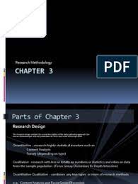 Summary (of what you did and found) discussion (why. Chapter 3 Of Thesis Research Design Survey Methodology