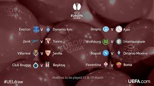 The uefa europa league (abbreviated as uel) is an annual football club competition organised by uefa since 1971 for eligible european football clubs. Uefa Europa League Result Of The Ueldraw Which Is The Hardest Match To Call Facebook